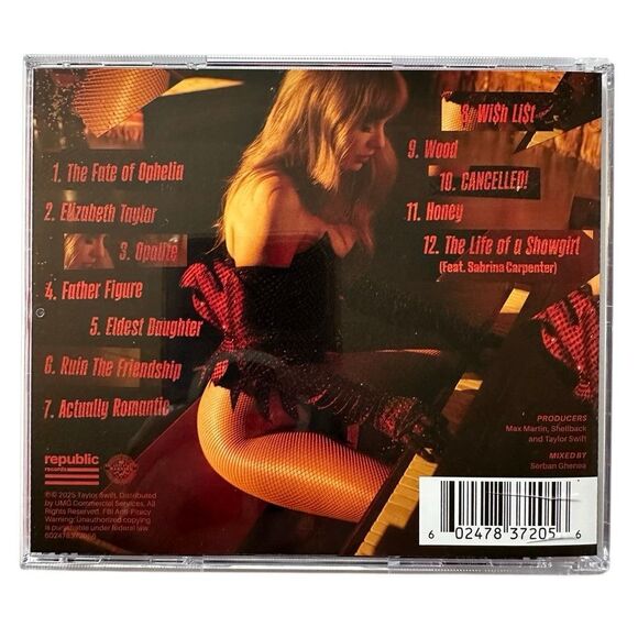 The Life of a Showgirl CD – It’s Frightening Edition – New Unsealed - Picture 2 of 4